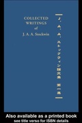 Cover: Collected Writings of J. A. A. Stockwin - Routledge