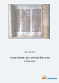 Cover: Geschichte der althebraeischen Literatur - Literaricon Verlag