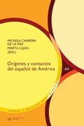 Cover: Or&iacute;genes y contactos del espa&ntilde;ol de Am&eacute;rica - Vervuert Verlagsgesellschaft