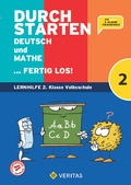 Cover: Durchstarten. Deutsch und Mathe... fertig los! 2. Klasse Volksschule - VERITAS Verlags- und Handelsgesellschaft m.b.H.
