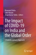 Cover: The Impact of COVID-19 on India and the Global Order - Springer