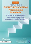 Cover: NAGC Pre-K-Grade 12 Gifted Education Programming Standards - Routledge
