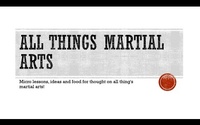 Abbildung von: All Things Martial Arts - Lulu.com