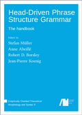 Cover: Head-&shy;Driven Phrase Structure Grammar - Language Science Press