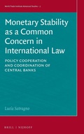 Cover: Monetary Stability as a Common Concern in International Law - Martinus Nijhoff