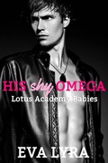Cover: His Shy Omega (Lotus Academy Babies, #1) - White Owl Press