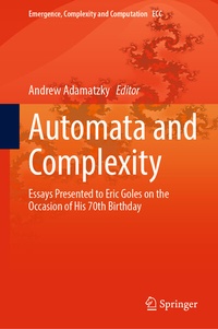 Enlarge image Cover: Automata and Complexity - Springer