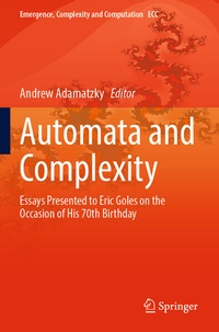Enlarge image Cover: Automata and Complexity - Springer