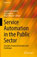 Cover: Service Automation in the Public Sector - Springer
