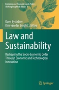 Cover: Law and Sustainability - Springer
