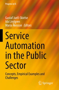Enlarge image Cover: Service Automation in the Public Sector - Springer