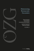 Cover: &Ouml;sterreichische Zeitschrift f&uuml;r Geschichtswissenschaften 32/1/2021 - Studien Verlag
