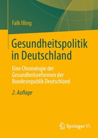 Abbildung von: Gesundheitspolitik in Deutschland - Springer VS