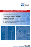 Cover: Das negative Vorzeichen im Steuerrecht - Lehmanns Media