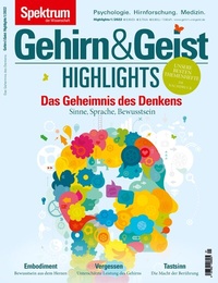 Abbildung von: Gehirn&Geist - Das Geheimnis des Denkens - Spektrum der Wissenschaft