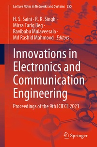 Enlarge image Cover: Innovations in Electronics and Communication Engineering - Springer