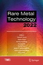 Cover: Rare Metal Technology 2022 - Springer