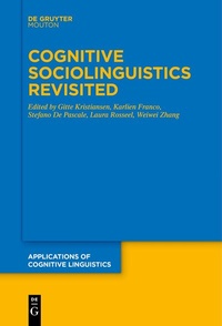 Abbildung von: Cognitive Sociolinguistics Revisited - De Gruyter Mouton
