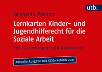 Abbildung von: Lernkarten Kinder- und Jugendhilferecht für die Soziale Arbeit - UTB