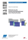 Cover: Reduzierung der Kantenrissempfindlichkeit durch Nachschneiden - Europ&auml;ische Forschungsgesellschaft f&uuml;r Blechverarbeitung e.V. (EFB)