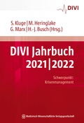 Cover: DIVI Jahrbuch 2021/2022 - MWV Medizinisch Wissenschaftliche Verlagsgesellschaft