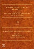 Cover: Intraoperative Neuromonitoring: Volume 186 - Elsevier