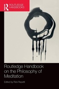 Cover: Routledge Handbook on the Philosophy of Meditation - Routledge