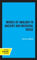 Cover: Modes of Analogy in Ancient and Medieval Verse - Naval Institute Press