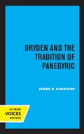Cover: Dryden and the Tradition of Panegyric - Naval Institute Press