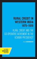 Bild: Rural Credit in Western India 1875-1930 - Naval Institute Press