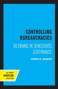 Cover: Controlling Bureaucracies - Naval Institute Press
