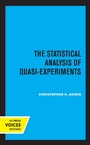 Cover: The Statistical Analysis of Quasi-Experiments - Naval Institute Press