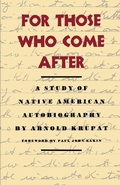 Cover: For Those Who Come After - Naval Institute Press