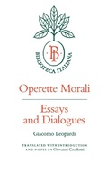 Cover: Operette Morali - Naval Institute Press