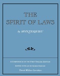 Cover: The Spirit of Laws - Naval Institute Press
