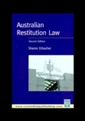 Bild: Australian Restitution Law - Routledge Cavendish