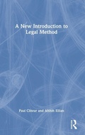 Cover: A New Introduction to Legal Method - Routledge
