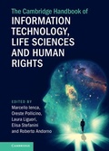 Cover: The Cambridge Handbook of Information Technology, Life Sciences and Human Rights - Cambridge University Press