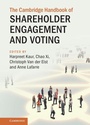 Cover: The Cambridge Handbook of Shareholder Engagement and Voting - Cambridge University Press