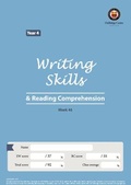 Cover: OxBridge Year 4 Writing Skills & Reading Comprehension Week 46 - Oxbridge Centre