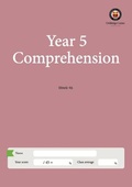 Cover: OxBridge Year 5 Comprehension Week 46 - Oxbridge Centre