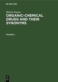 Abbildung von: Organic-chemical drugs and their synonyms. Volume 2 - De Gruyter