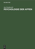 Cover: Psychologie der Affen - De Gruyter