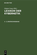 Cover: A - Z, Erg&auml;nzungsband - De Gruyter