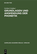 Cover: Grundlagen und Anwendung der Phonetik - De Gruyter