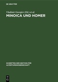 Cover: Minoica und Homer - De Gruyter