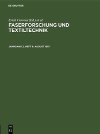 Abbildung von: August 1951 - De Gruyter