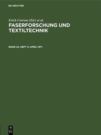 Abbildung von: April 1971 - De Gruyter
