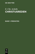 Cover: Predigten - De Gruyter