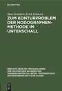 Cover: Zum Konturproblem der Hodographenmethode im Unterschall - De Gruyter